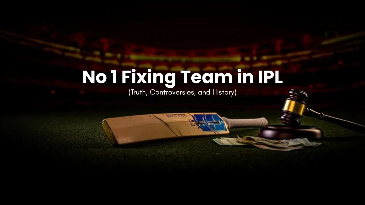 No 1 Fixing Team in IPL