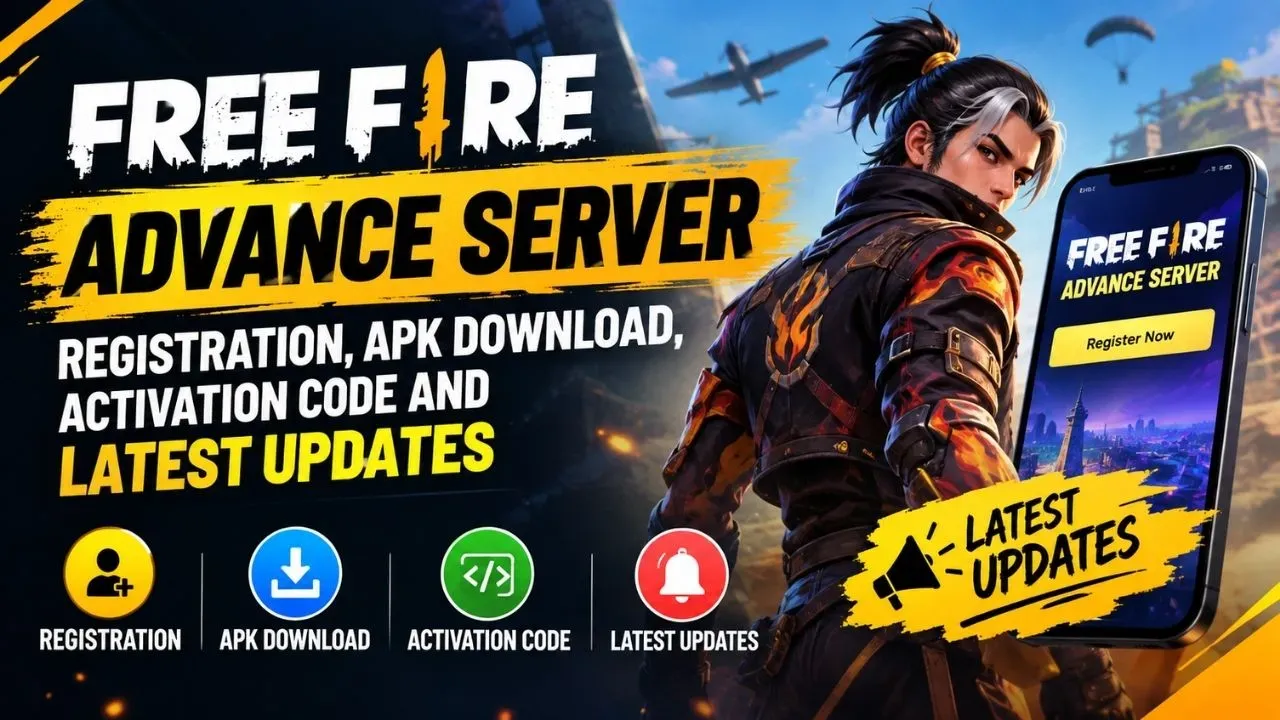 Free Fire Advance Server: Registration, APK Download, Activation Code and Latest Updates