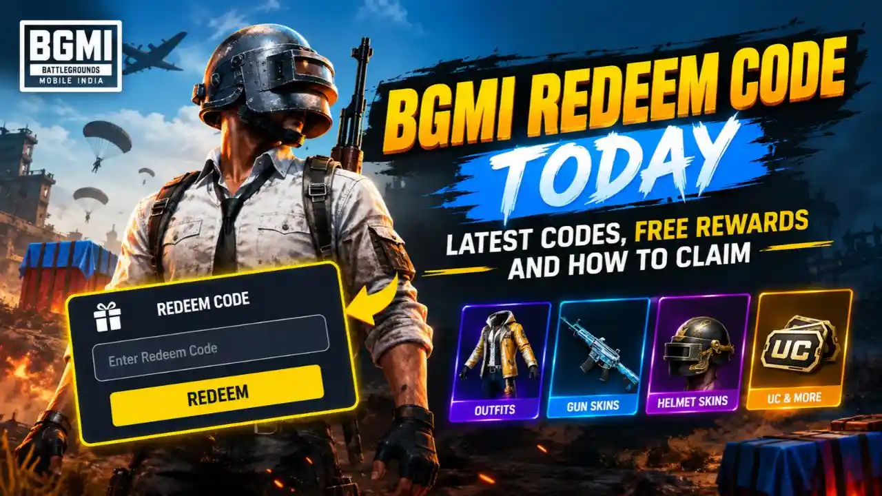 BGMI Redeem Code Today (October 2026): How to Claim
